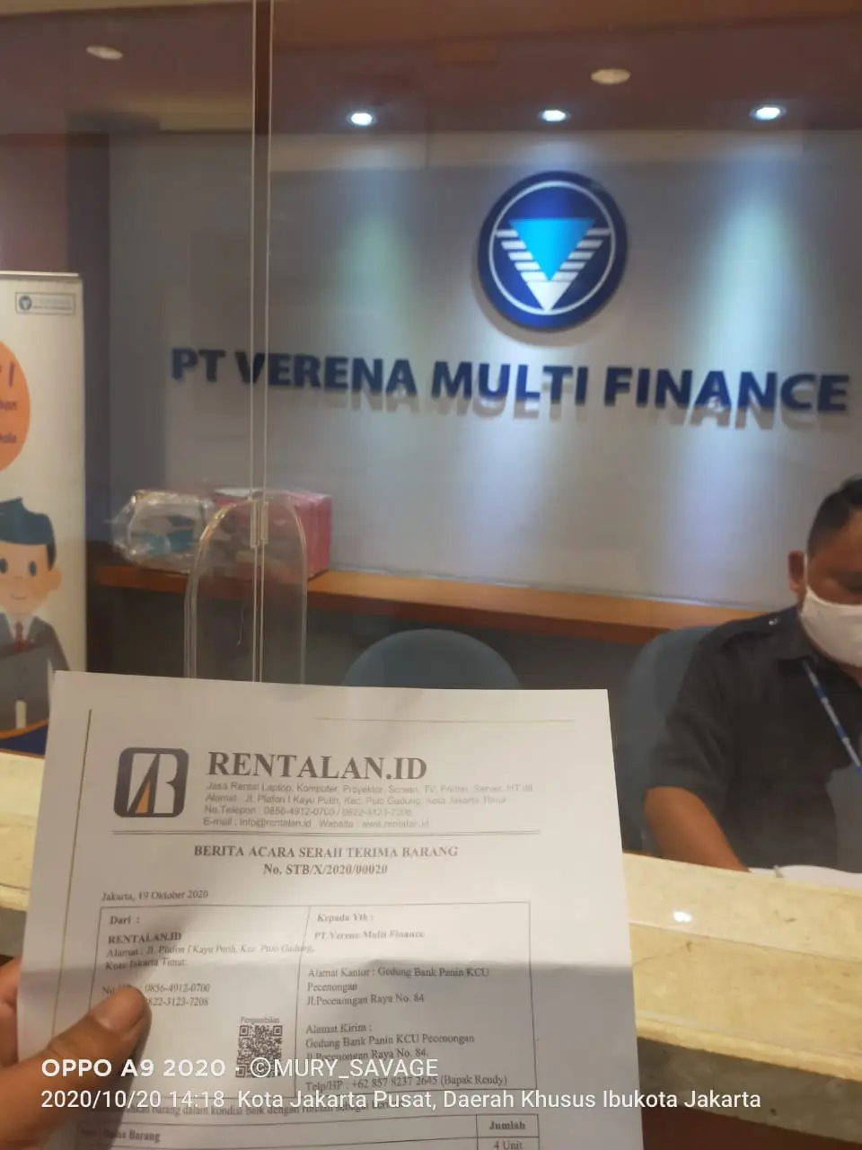 Sewa Laptop Gambir Jakarta Pusat PT Verena Multi Finance